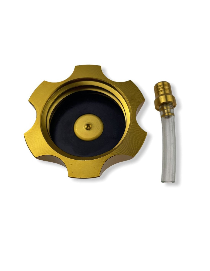 Korek zbiornika paliwa + odpowietrznik złoty pibike MRF 120 140 Kayo 125 140