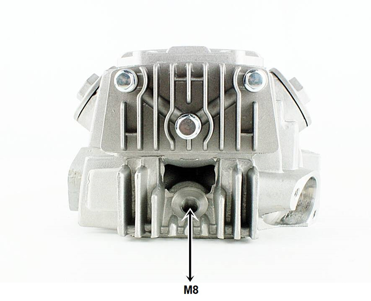 Głowica 4T 125ccm 53,5mm 154FMB Barton Romet Zipp