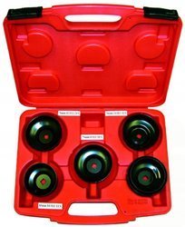 Klucze do filtrów oleju jmp 6 szt 3/8 cala walizka