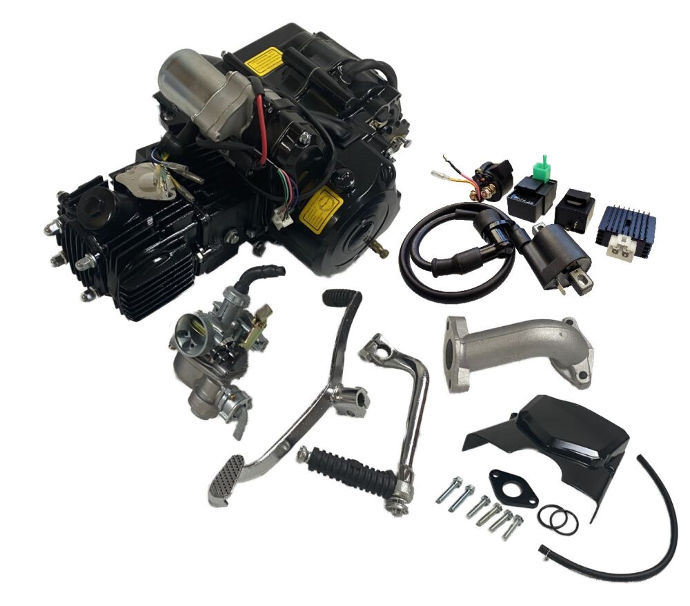 Silnik kompletny 110cc 4 biegowy 139FMA 139FMB Junak Barton Zipp Romet