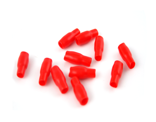 Izolacja konektor konektora oczko czerwona 10 szt