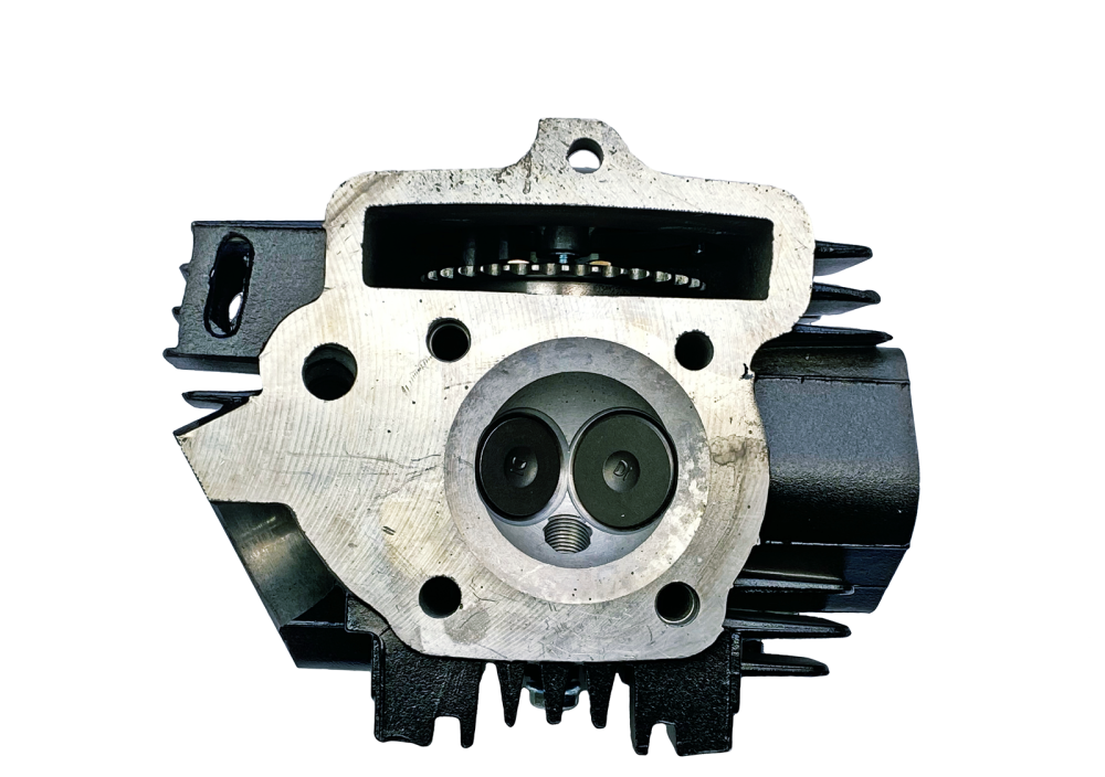 Głowica 52,4mm 125ccm quad atv uzbrojona z wałkiem czarna