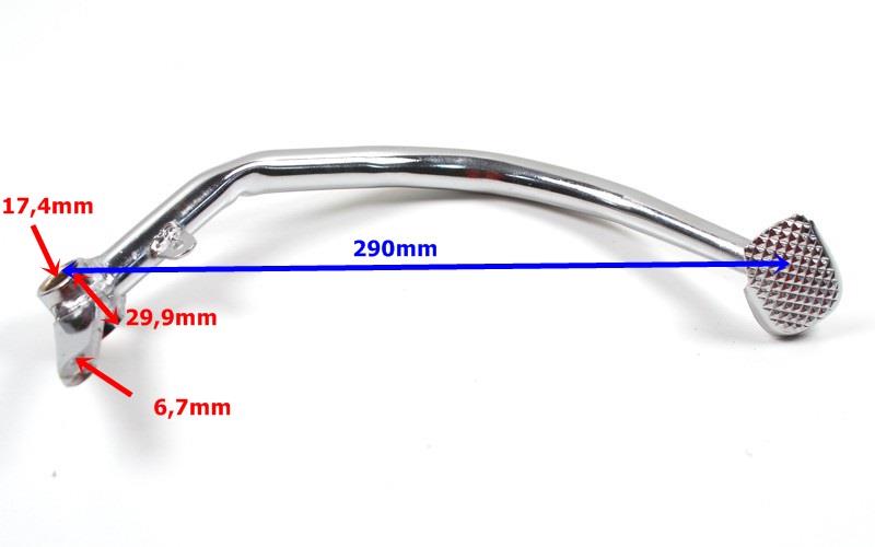 Dźwignia nożna hamulca tył Barton Ranger Classic