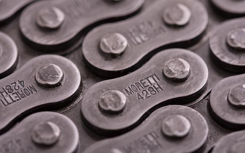 Łańcuch napędu Moretti 428H-116 (bez o-ring) do motoroweru