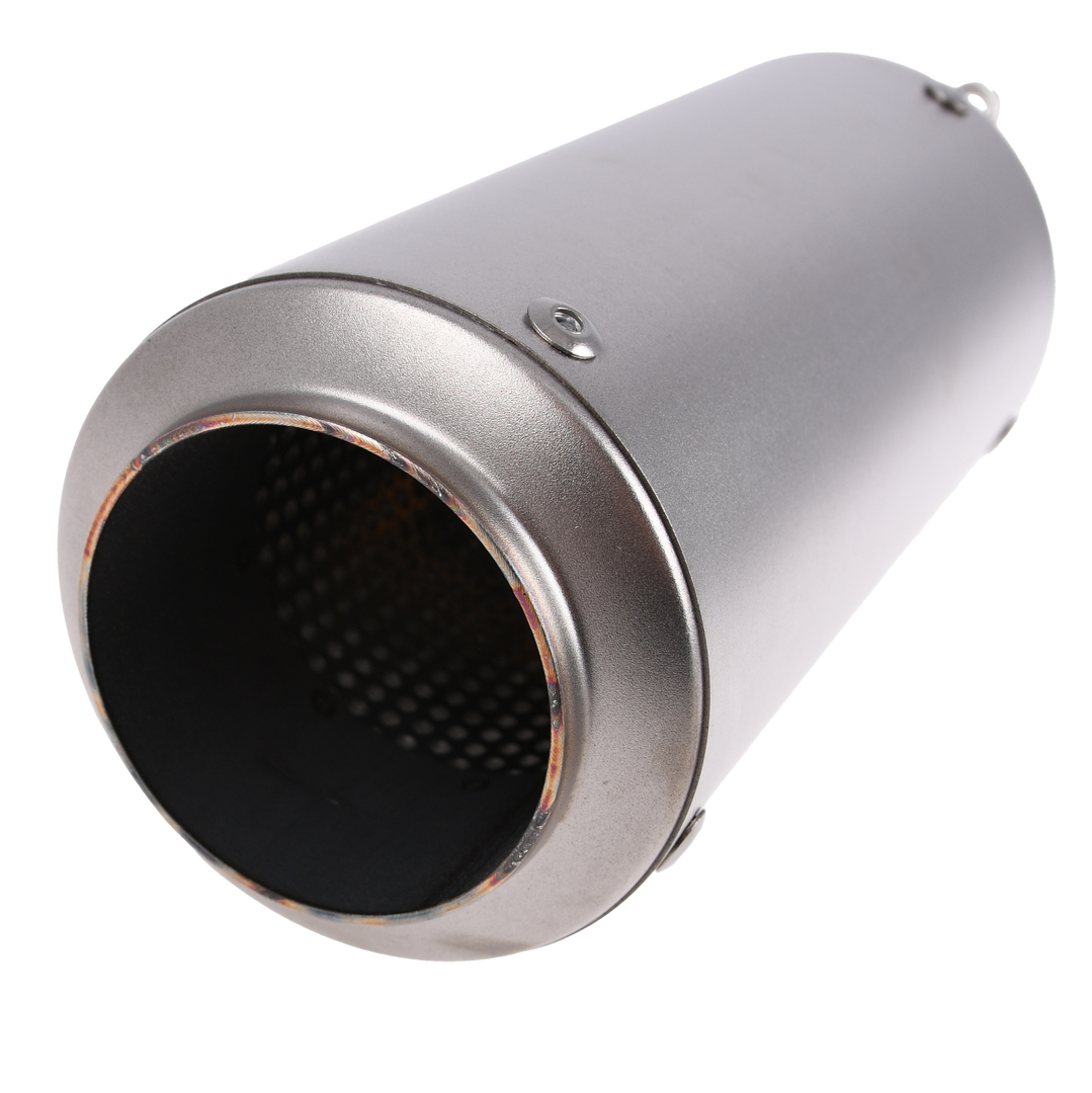 Końcówka wydechu PROJECT replika srebrna komplet