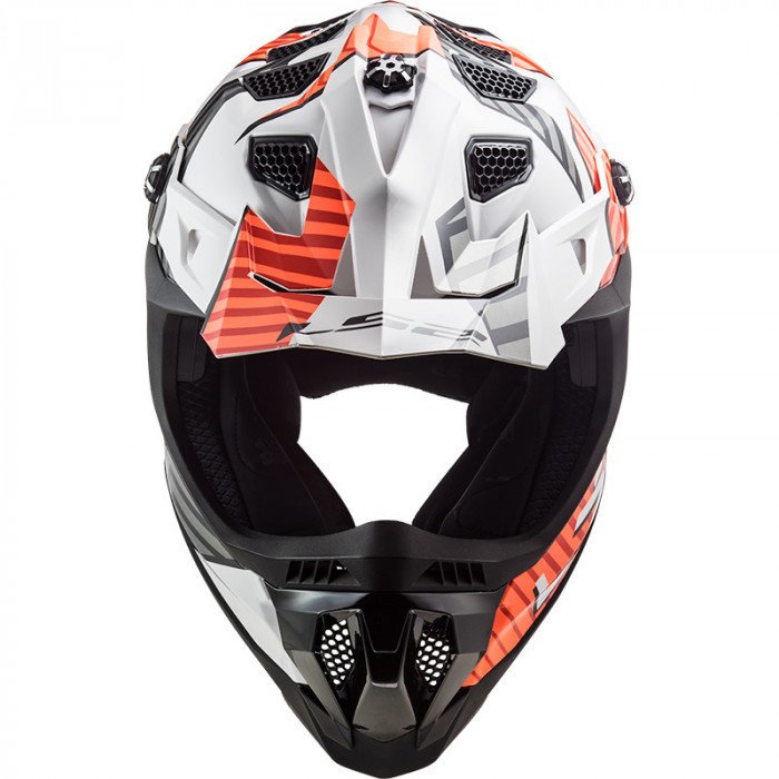 Kask ls2 mx700 subverter evo astro white orange
