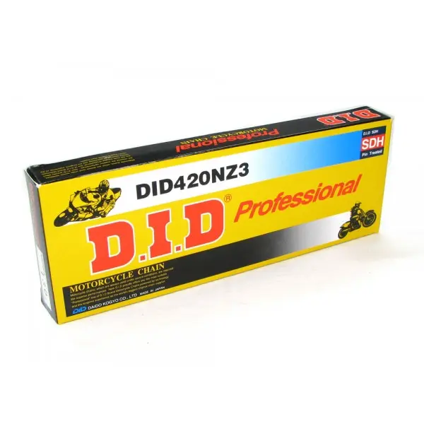Łańcuch napędowy 420NZ3 114 ogniw otwarty + zapinka Honda Yamaha