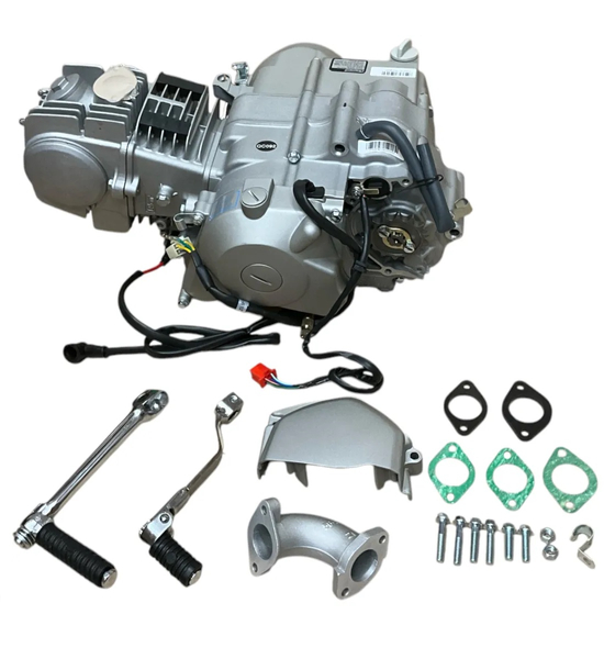 Silnik 125 z rozrusznikiem dolnym Pitgang 125XD Enduro 2023 Kayo MRF RXF