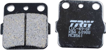 TRW Klocki hamulcowe KH84 SUZUKI DR 800 88-90 tył