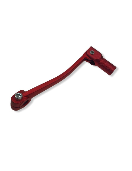 Dźwignia zmiany biegów aluminiowa czerwona pitbike MRF Kayo Pitgang RXF