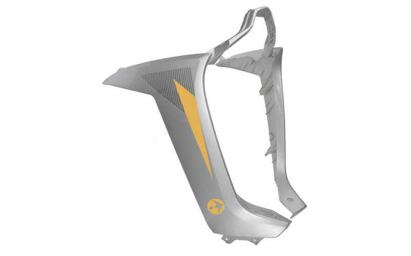 Obudowa dolna przednia srebrno-złota Barton Scalpel