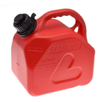 Kanister zbiornik 5l + lejek z zaworem dopływu