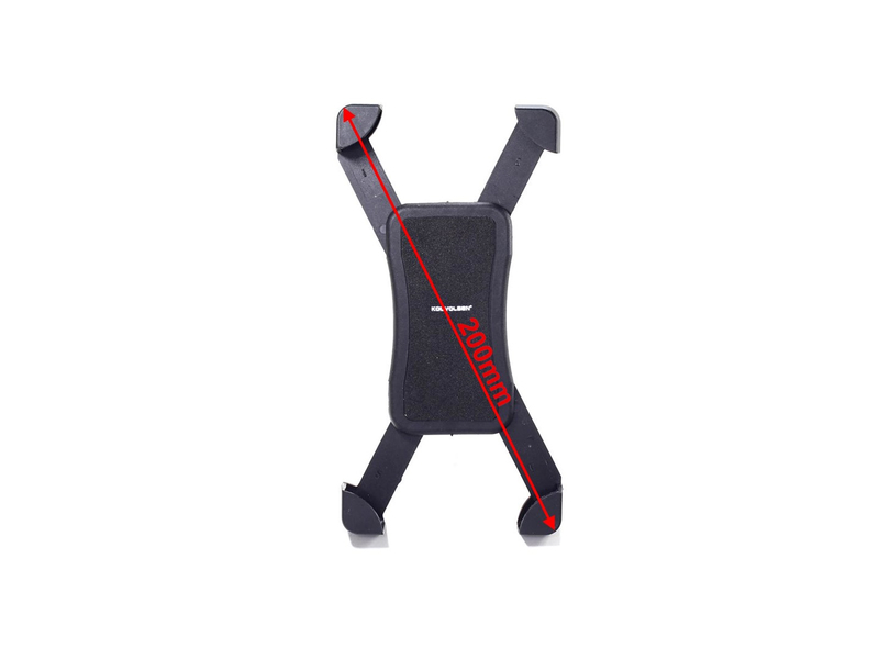 Uchwyt na telefon smartphone mocowanie czarne