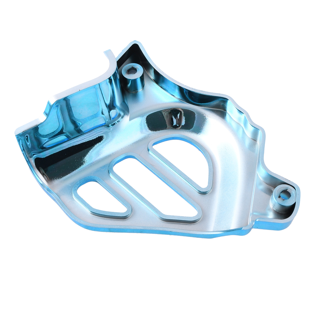 Pokrywa zębatki zdawczej niebieska Minarelli AM6 Racing Force