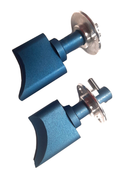 Zawór wydechowy lewy + prawy cylindra YAMAHA YZ 125 94-04