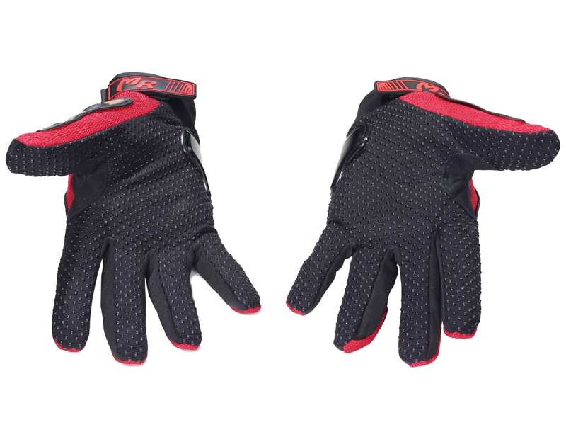 Probiker Rękawice Rękawiczki Letnie Krótkie Red