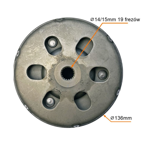 Sprzęgło tylne atv 150 200 automat atv 150 Shineray atv 150/200 ST-9