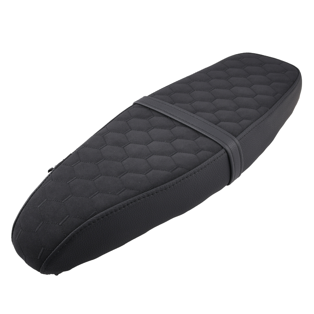 Siedzenie pikowane honeycomb czarne + czarne szwy Simson S50 S51 S70 DPR