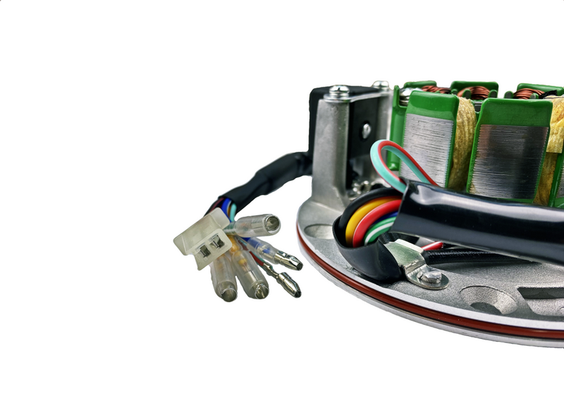 Koło magnesowe magneto  + cewki iskrownika ZS154FMI-2 nawinięte