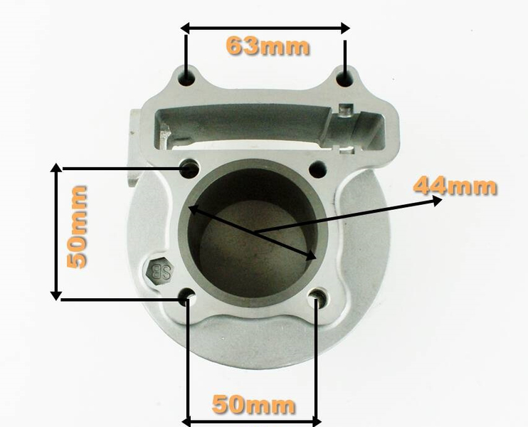 Cylinder 60ccm 4T gy6 139qmb skuter quest romet