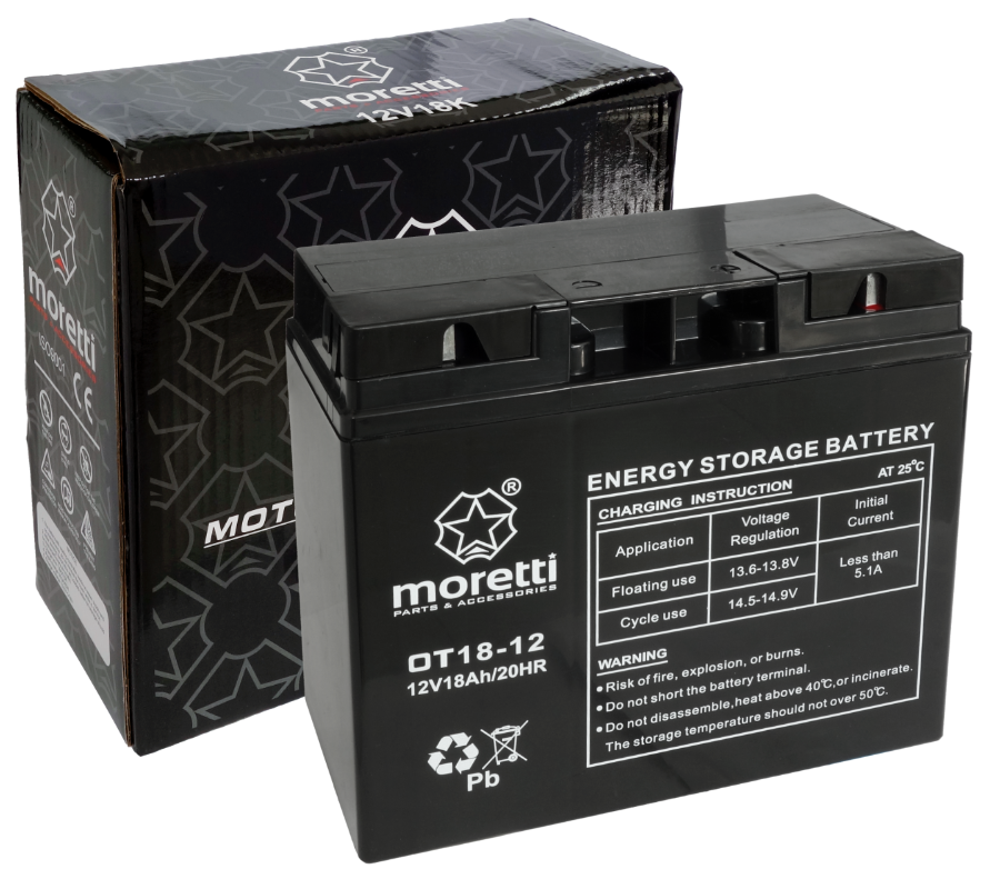 Akumulator OT 12V/18AH kosiarki traktorki