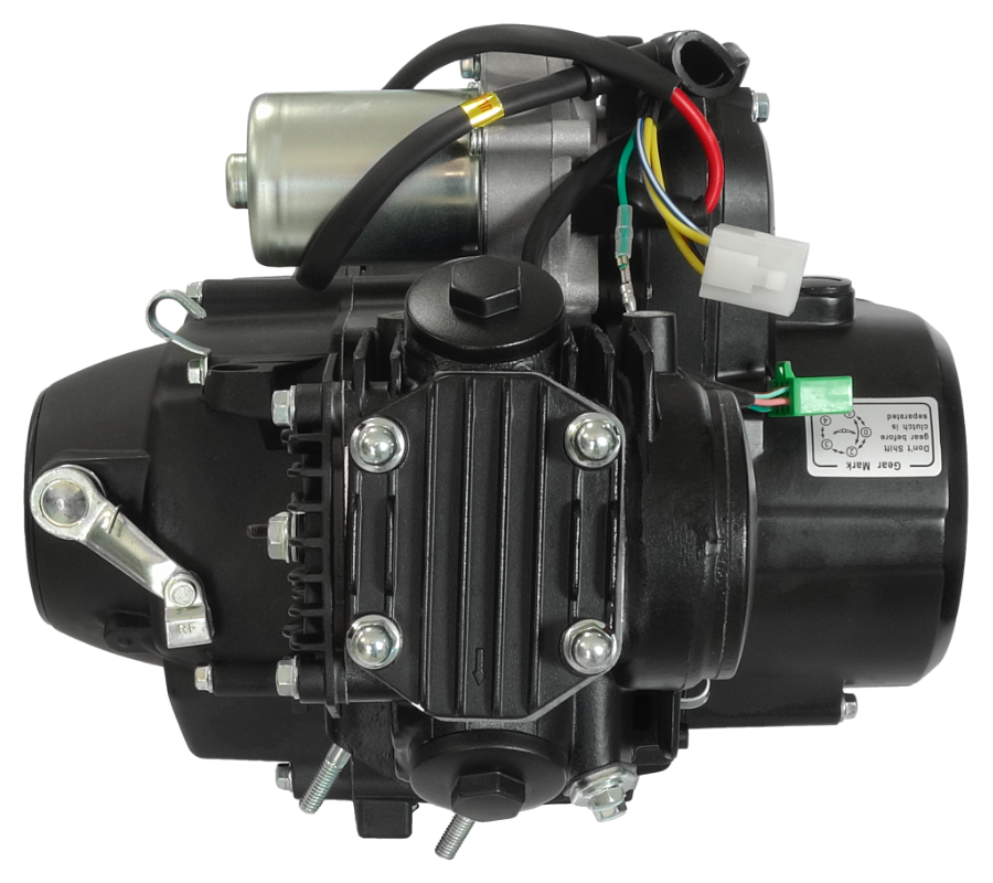 Silnik Moretti 50cc motorower czarny 139FMB