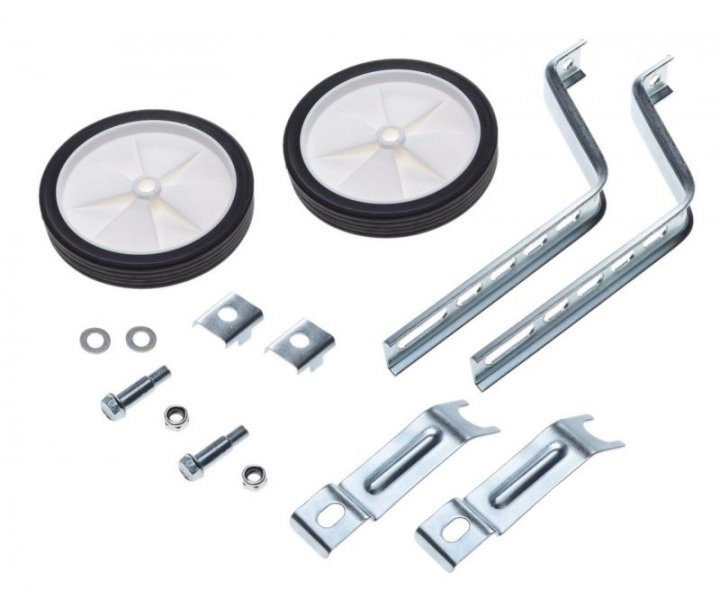 Koło boczne rowerowe dziecięce plastikowe 12-20