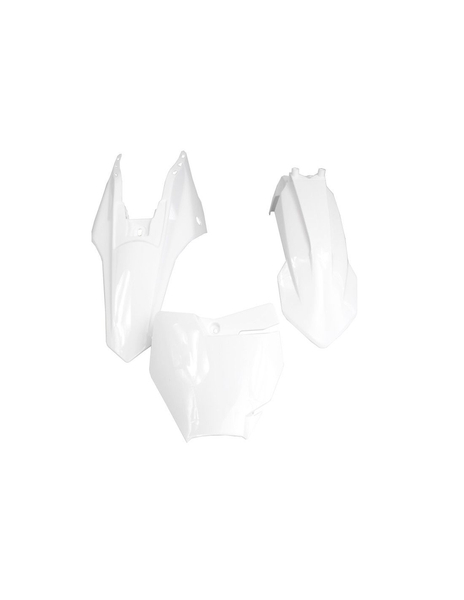 Plastiki białe komplet 2023 PitGang 125XD Enduro 140XD Enduro