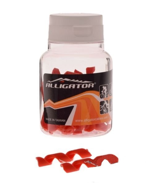 Osłona pancerza spiralna alligator czerwona