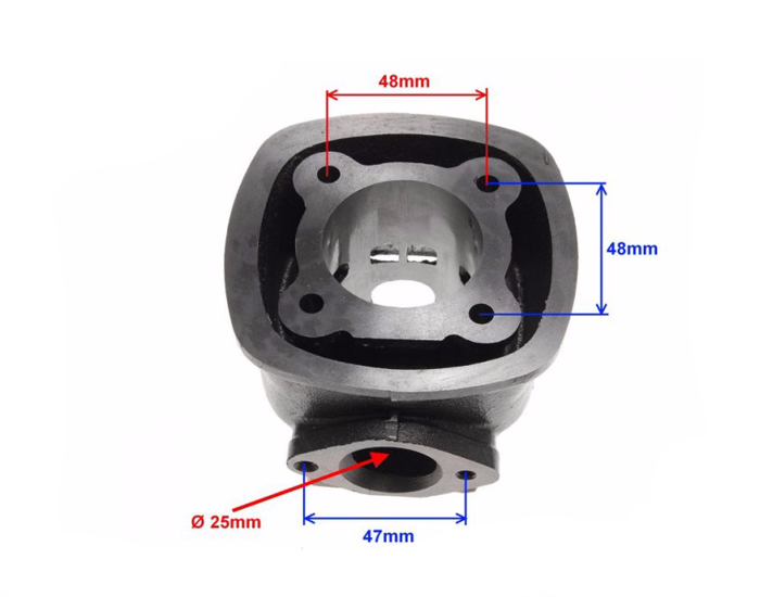 Cylinder 47,00 lc 70 piaggio gilera aprilia derbi