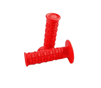 Manetki Motogrip Skull czerwone pitbike MRF 80 120 140 160 Kayo Pitgang RXF
