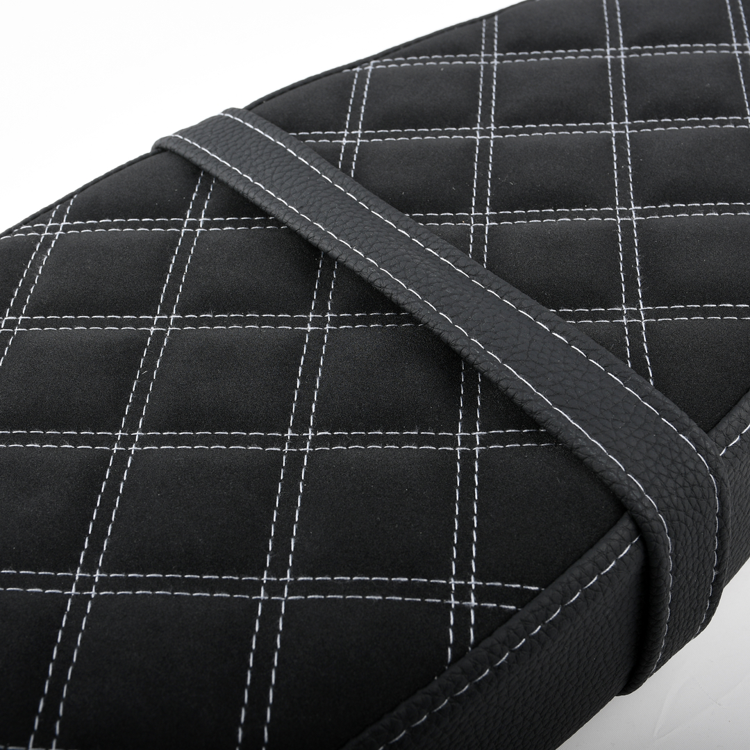 Siedzenie pikowane diamond czarne + szare szwy Simson S50 S51 S70 DPR