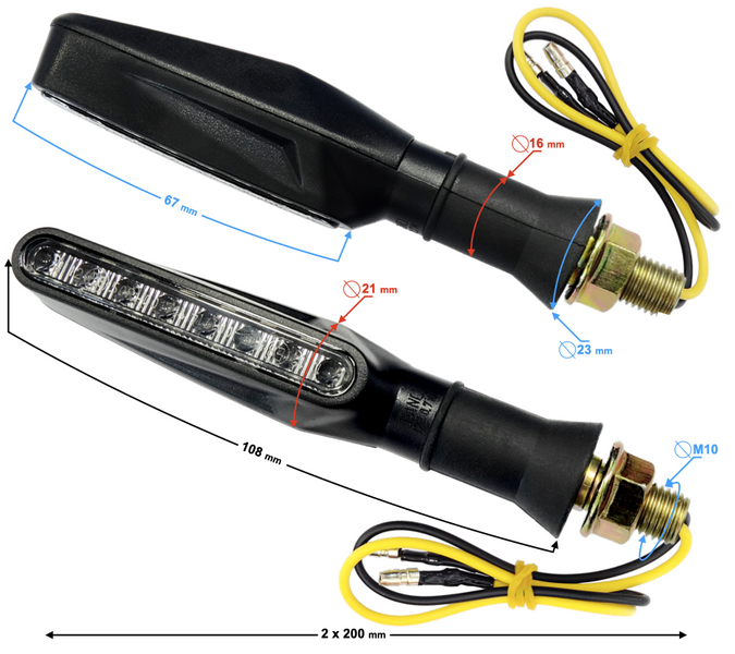 Kierunkowskazy Led Dynamiczny Kierunek E-Mark