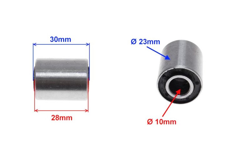 Tulejka tulejki amortyzatora 2szt quad atv 200 250