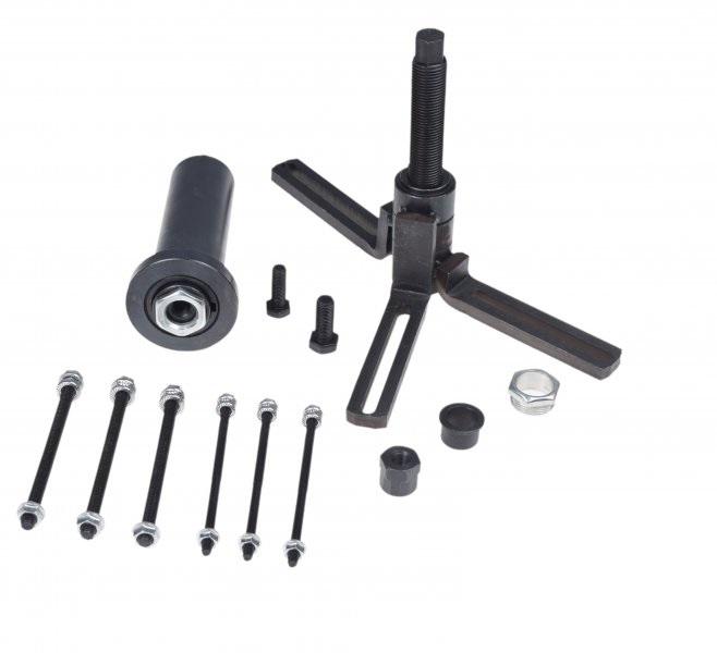 Zestaw narzędzi do montażu i demontażu wału korobowego