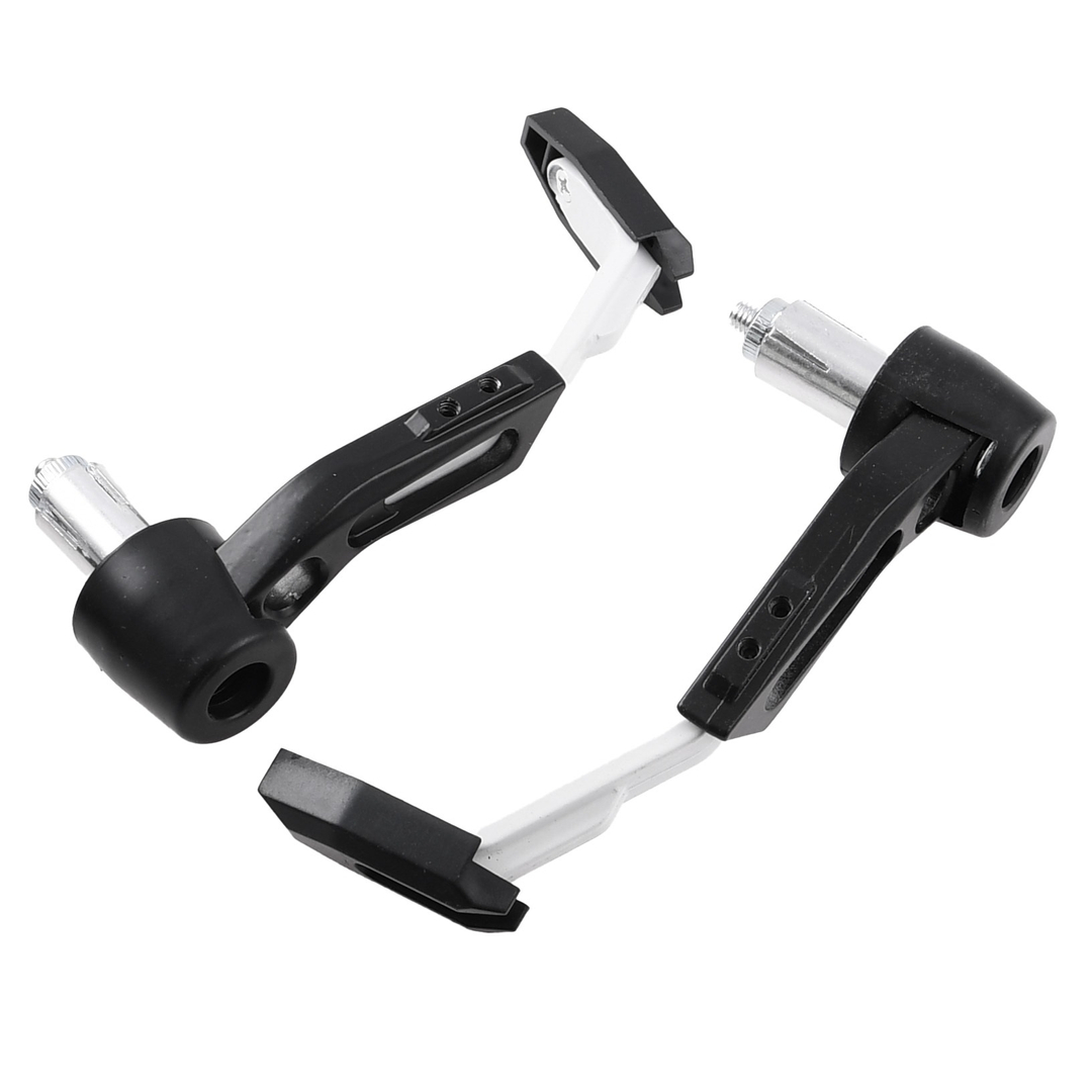 Handbary osłony dłoni kierownicy uniwersalne białe Racing Force