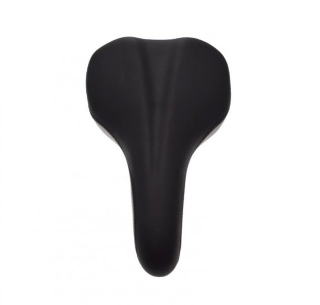 Siedzenie rowerowe mtb czarno/szare 275x185 poli