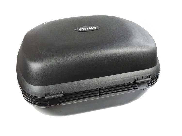 Kufer motocyklowy duży na dwa kaski Bagażnik Motocyklowy 48L 55x41x28cm