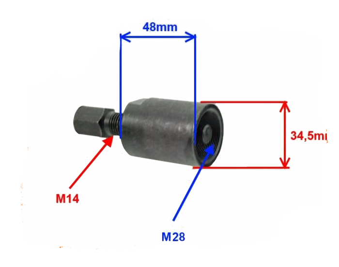 Ściągacz koła magnesowego Magneto 4T 139FMB 50 70 110 Romet Junak