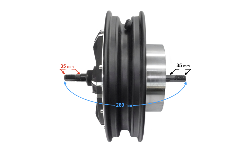 Silnik elektryczny 1600W 72V 20AH do skutera Barton Energy