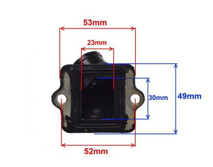 Króciec gaźnika rms 0100 piaggio gilera