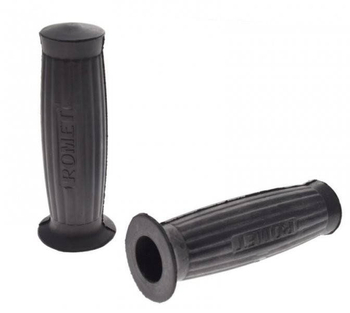 Manetki gumy kierownicy lewa + prawa Romet Komar Ogar Kadet Motorynka Chart