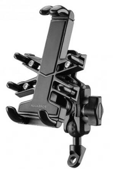 ROCKBROS uchwyt na telefon Heavy Duty metalowy z absorpcją drgań