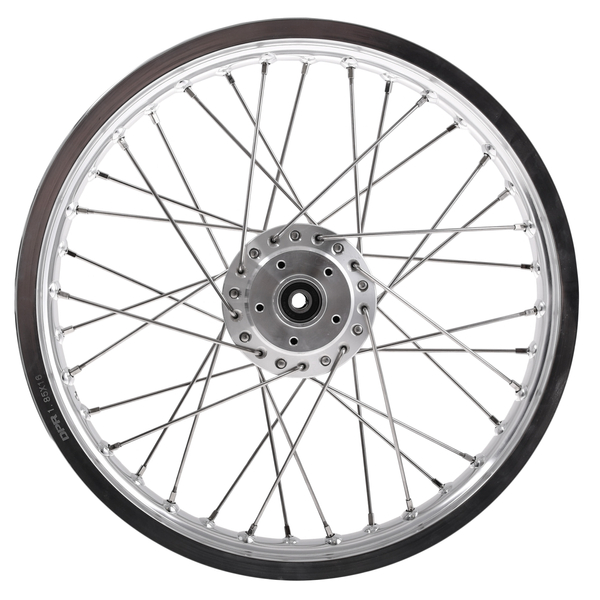 Koło jezdne 1,85x16 Simson S51 alu szprychy inox DPR