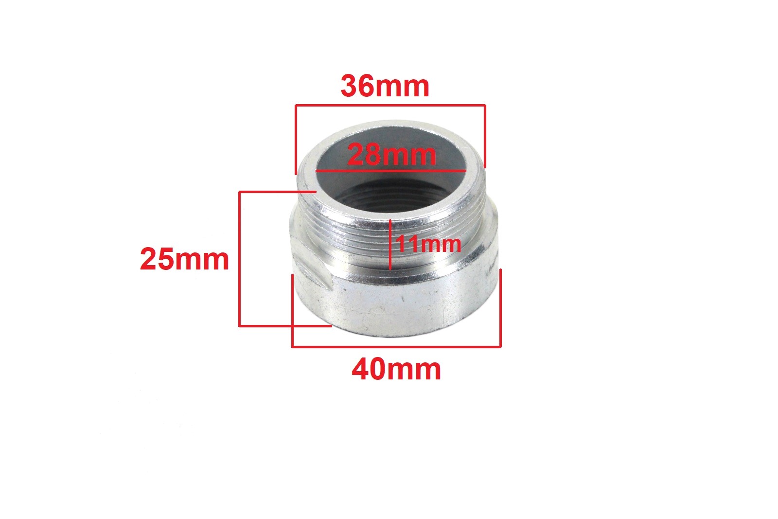 Nakrętka redukcja gwintu cylindra simson s51 sr50