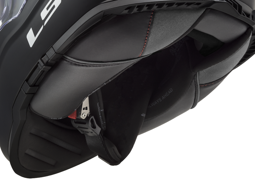 Kask integralny LS2 FF800 Storm II Solid Matt Black homologacja ECE 22.06