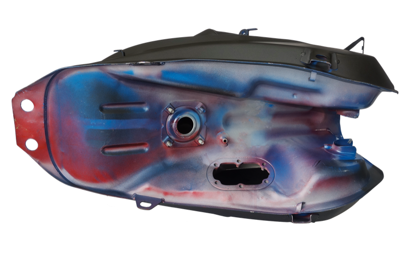 Zbiornik paliwa niebieski motoroweru Barton FR 2