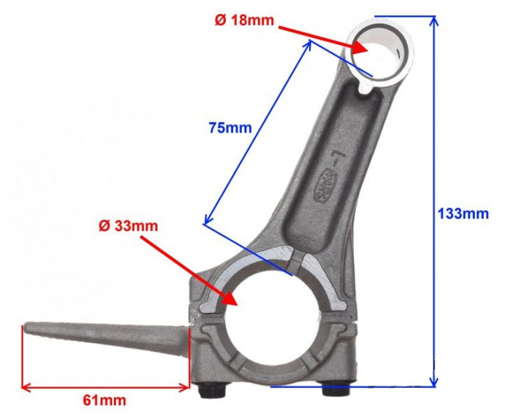 Korbowód do silnika GX270 Honda, Gokart itp.