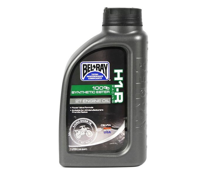 Olej Bel-Ray H1-R Racing 2T syntetyczny do mieszanki paliwa 1l