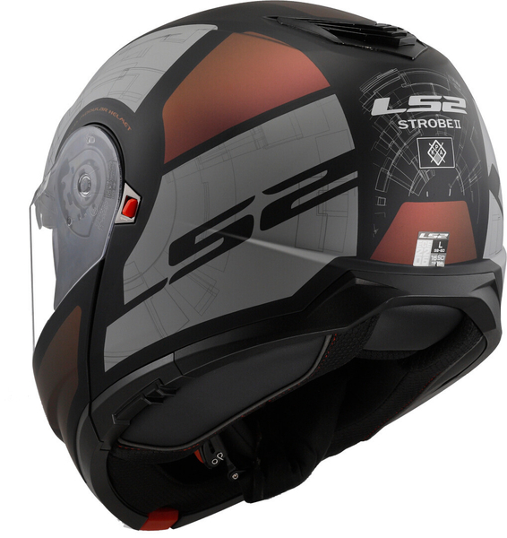 Kask szczękowy LS2 FF908 STROBE II ORION M.BL.PUR.BLU homologacja ECE 22.06
